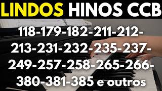 HINOS CCB 118-179-182-211-212-213-231-232-235-237-249-257-258-265-266-380-381-385-386-387 e outros