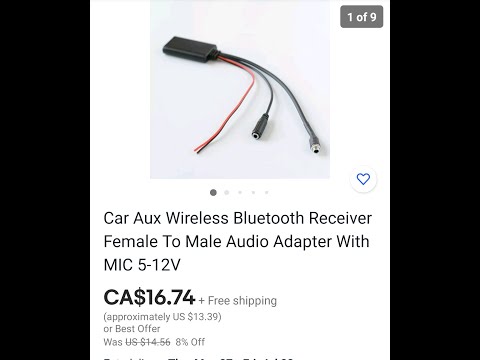 JVC KS-BTA100 bluetooth adapter replacement for JVC head units that were 'Bluetooth ready'.