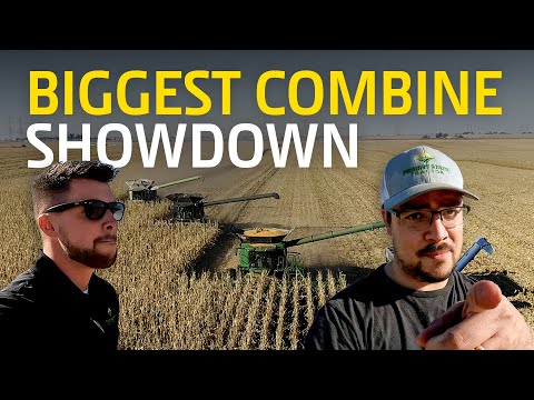BIGGEST Combine Showdown: John Deere X9 vs Fendt Ideal vs Claas Lexion