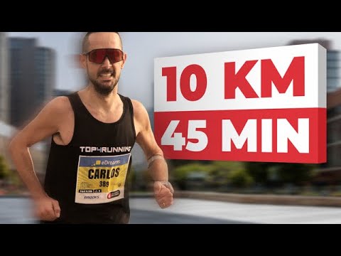 Descubre CÓMO CORRER SUB 45 MINUTOS los 10 KM