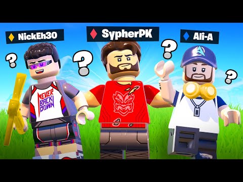 Sind diese *BERÜHMTEN* YouTuber gut in LEGO Fortnite?