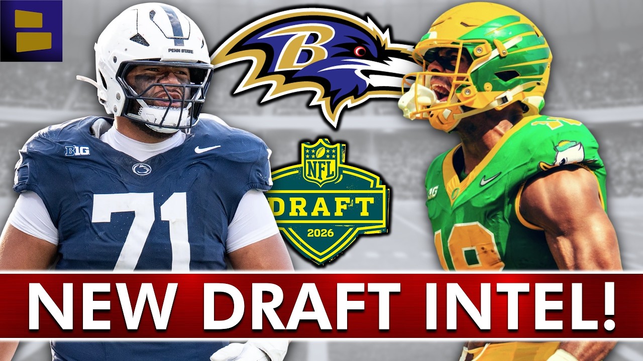 Baltimore Ravens Draft INTEL From Dane Brugler’s 2026 NFL Draft Big Board Via THE BEAST