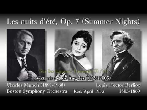 Berlioz: Les nuits d'été (Summer Nights), de los Ángeles (1955) ベルリオーズ 夏の夜 デ・ロス・アンヘレス
