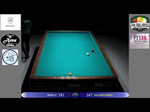 4 GIORNATA CAMPIONATO REGIONALE A SQUADRE - PALABILIARDO BLACK VS  MARCO  BILIARDO 13