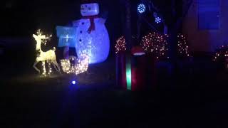 Holiday yard display - Plainfield, IL