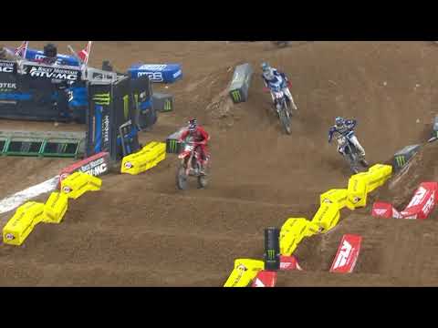 2021年 スーパークロス第3戦ヒューストンの250SXハイライト動画