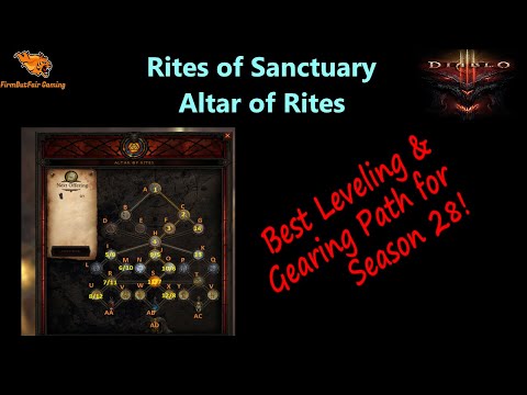 D3: S28 - Best Altar of Rites Path!!! Start your Season 28 off right!