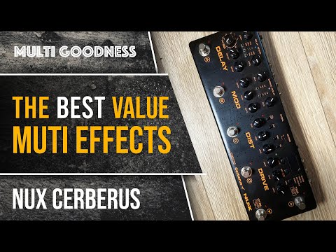 NUX Cerberus. The best affordable multi effects unit I've ever played. ASTONISHINGLY GOOD!!!