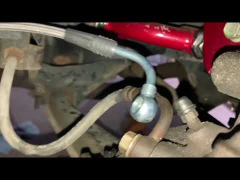 How to Install Braided Brake Lines On A Miata!