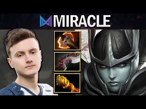 NIGMA.MIRACLE PHANTOM ASSASSIN WITH 25 KILLS - DOTA 2 7.27 GAMEPLAY