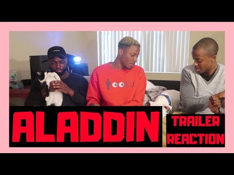 Aladdin - Official Trailer REACTION
