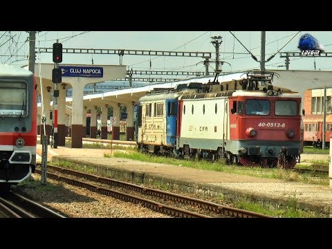 Trenuri & Activitate Feroviara/Trains & Rail Activity in Gara Cluj Napoca Station - 08 August  2018