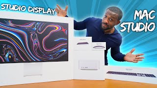 NEW Mac Studio + Studio Display Unboxing & First Impressions!