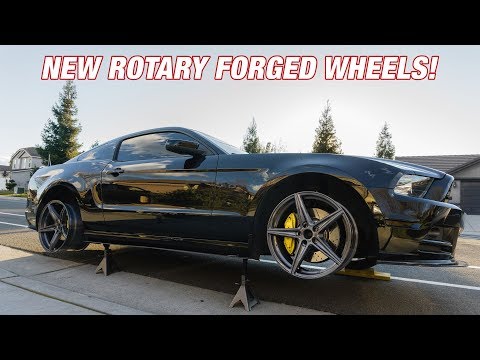 Test Fitting My New Wheels! 2013 Mustang GT 5.0 with XO Luxury Wheels