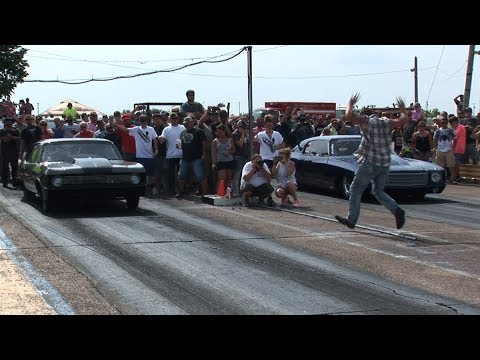BIG TIRE Outlaw Track DRAG RACING - JJdaBoss Arm Drop