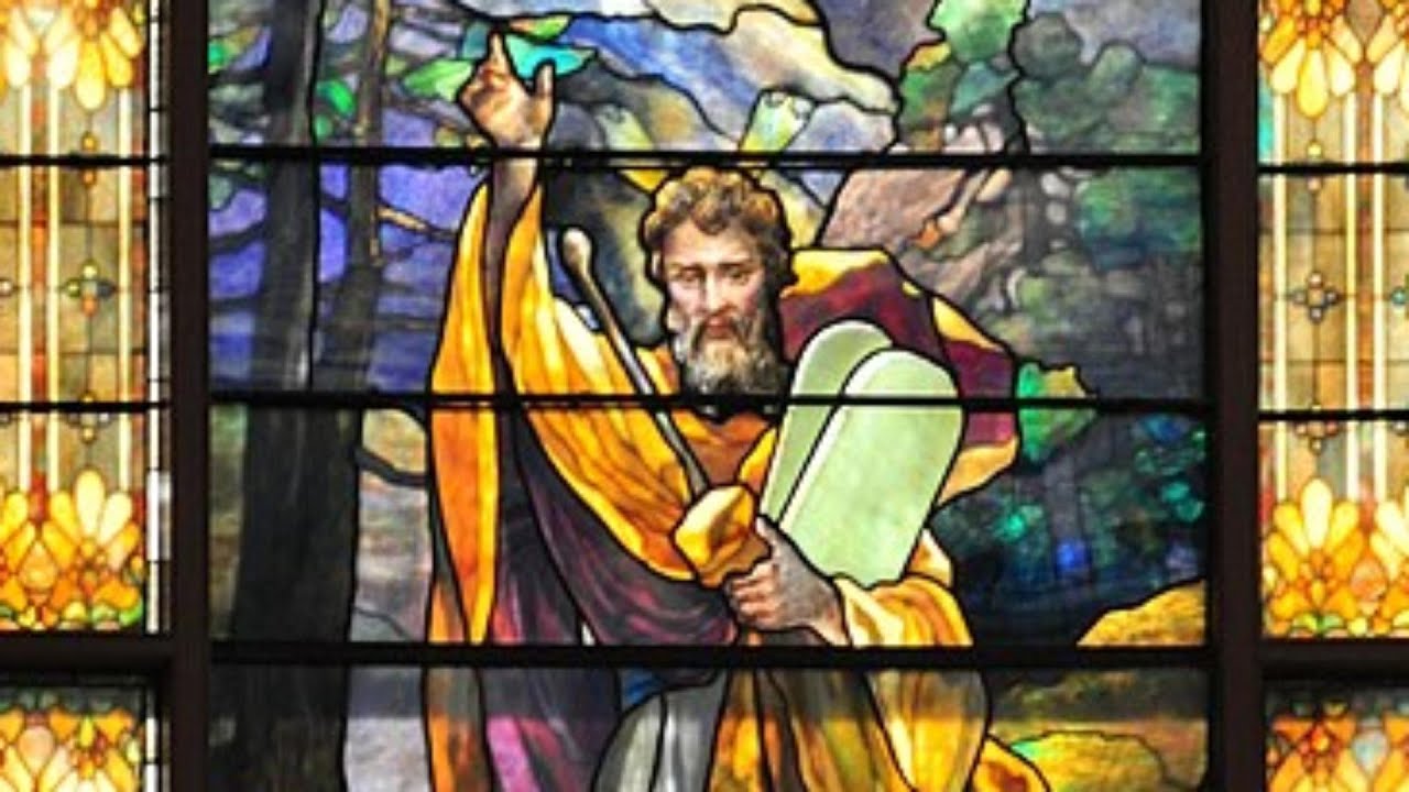 BibleArt: GOD GIVES MOSES THE TEN COMMANDMENTS, Part 1--Episode 40, Exodus 20