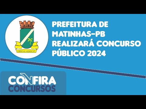 Concurso Prefeitura Matinhas-PB 2024