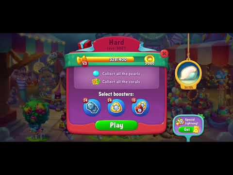 Fishdom 9683 Hard Level - NO 💣🧨💥