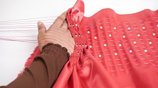 Basic Smocking for Dress Designs: Stitching Ideas 