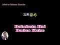 MOHABBAT HI KIY CHIZ Karaoke With Scrolling Lyrics English
