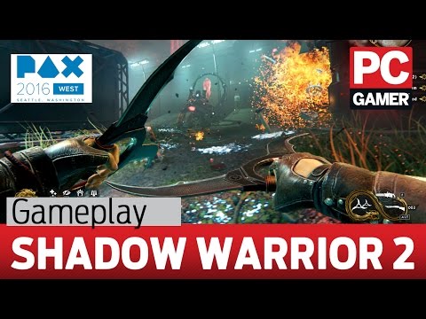 Shadow Warrior 2 - 20 minutes of procedural demon dismemberment