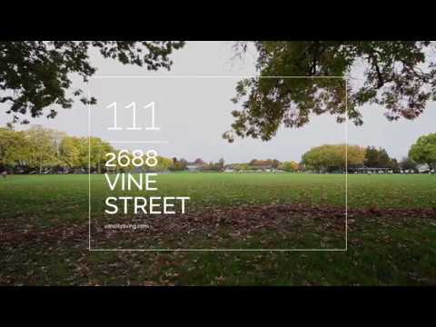 111-2688 Vine St - Designer townhouse in Kitsilano