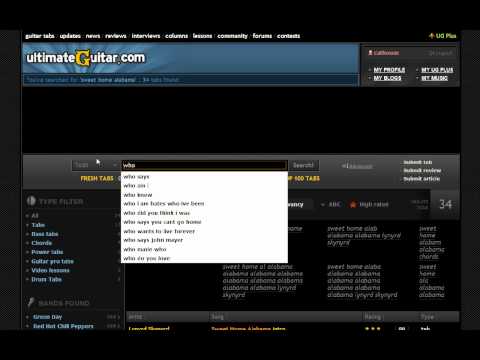 Steve Stine Guitar Lesson - How to use Ultimate-Guitar to Learn to Play Your Favorite Guitar Songs