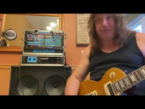 Rockman SRD Demo Distortion Gen, Stereo Chorus and Echo module Boston and Tom Scholz guitar sounds
