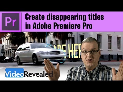 How to add a title in Adobe Premiere Pro