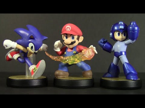Toycember 3: Amiibo Mario, Sonic, & Mega Man