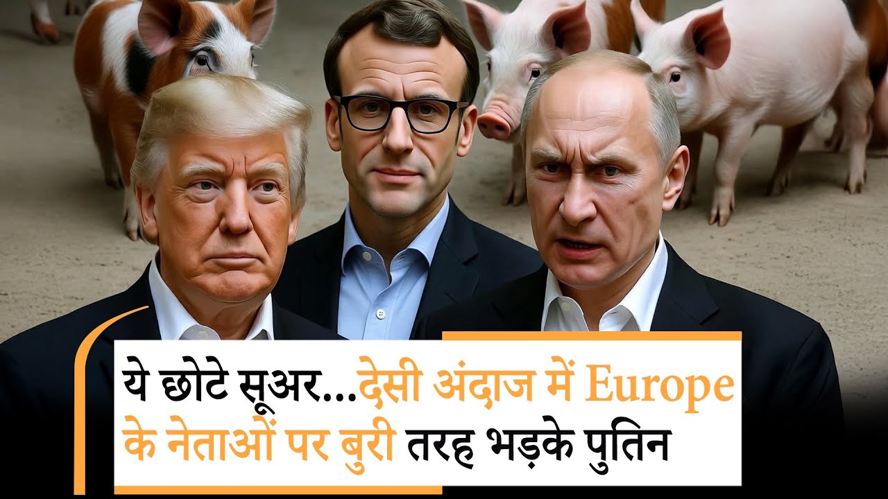 Putin called European Leaders Little Pigs | पुतिन को भयंकर गुस्सा, अमेरिका को भी नहीं छोड़ा Putin called European Leaders Little Pigs | पुतिन को भयंकर गुस्सा, अमेरिका को भी नहीं छोड़ा