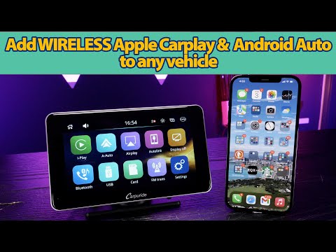 Add Wireless Android Auto & Wireless Apple CarPlay to any Car even Single DIN or a factory radio!