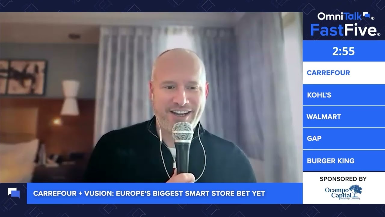 Smart Stores Get Real as Carrefour Teams with Vusion | Fast Five Shorts