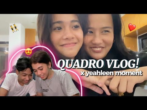 QUADRO VLOG! ❤️☺️ (naiwan kami sa bahay) 