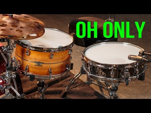 Tama 15-inch Snare Comparison OH mic ONLY