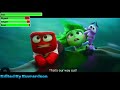 Inside Out 2 2024 Brainstorm Scene With Healthbars Happy New Year Eve Special