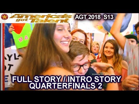Makayla Phillips Heidi's Golden Buzzer INTRO STORY QUARTERFINALS 2 America's Got Talent 2018 AGT