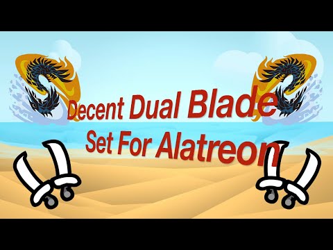 Monster Hunter World: Decent Dual Blade set for Alatreon