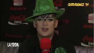 Greetings from Boy George amp Marc Vedo