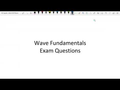 AQA GCSE Physics Waves Fundamentals Exam Questions