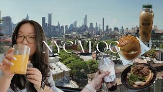 NYC DIARIES | studio apartment tour, settling back in, long island city eats, ba