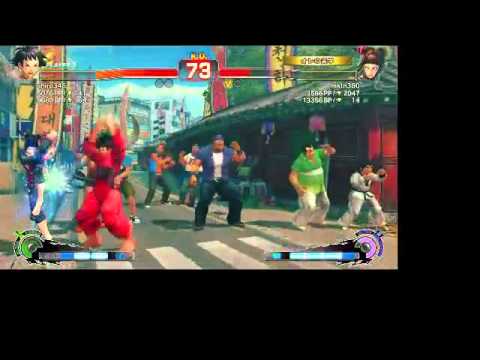 SSF4 AE 2012: Shiro (Makoto) vs mktn360 (Juri) - Xbox Live Ranked Match