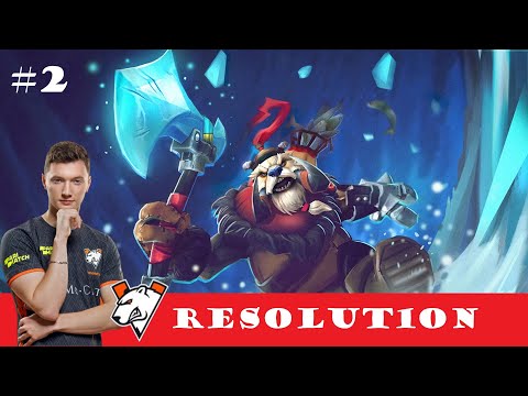 [DOTA 2] VP.Resolut1on the TUSK [OFFLANE] [7.26C] [#2]