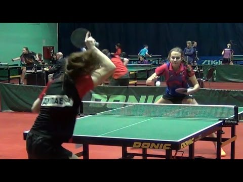 Дарья ДУЛАЕВА - Эльвира КОЗЛОВА Настольный теннис, Table Tennis