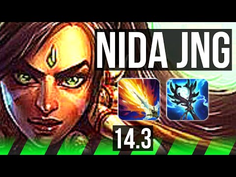 NIDALEE vs RUMBLE (JNG) | Comeback, 65% winrate, 8/2/11 | KR Diamond | 14.3