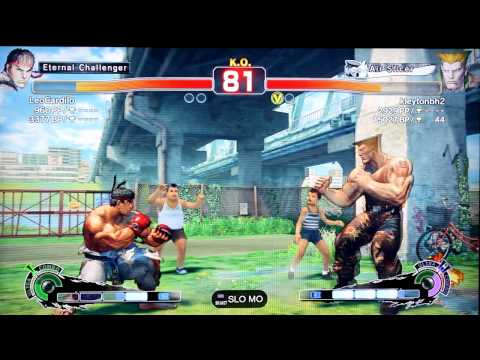 SSF4 AE 2012: LeoCardilo (Ryu) vs Kleytonbh2 (Guile) - PSN