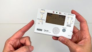 Video thumbnail for Korg TM-60C Combo Tuner Metronome - A Band Director's Review by TMITM Home