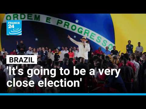 'It's going to be a very close election': Brazil's Lula launches fourth term bid