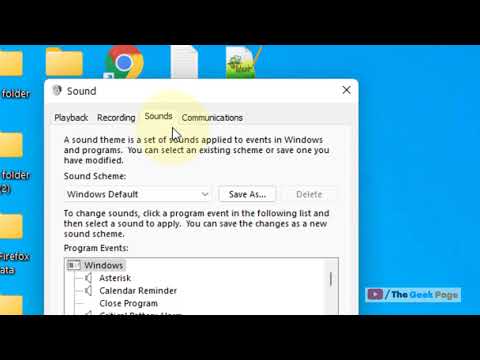 Mute all Notification Sounds on Windows 11