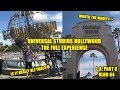 UNIVERSAL STUDIOS HOLLYWOOD - THE FULL EXPERIENCE - L.A. PART 6 - VLOG 64